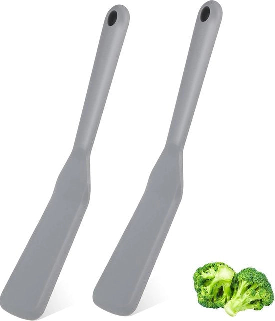 2 pezzi di spatola di silicone spatola di silicone articoli da cucina spatola di silicone cucina spatola di silicone cucina schiaccia impasto schiaccia impasto per cucina spatola di plastica di silicone