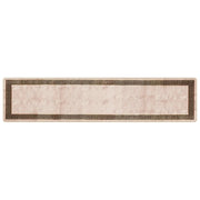 Runner in Moquette | Runner Tappeto MARSA Nero 80 x 350 cm Poliestere e PVC