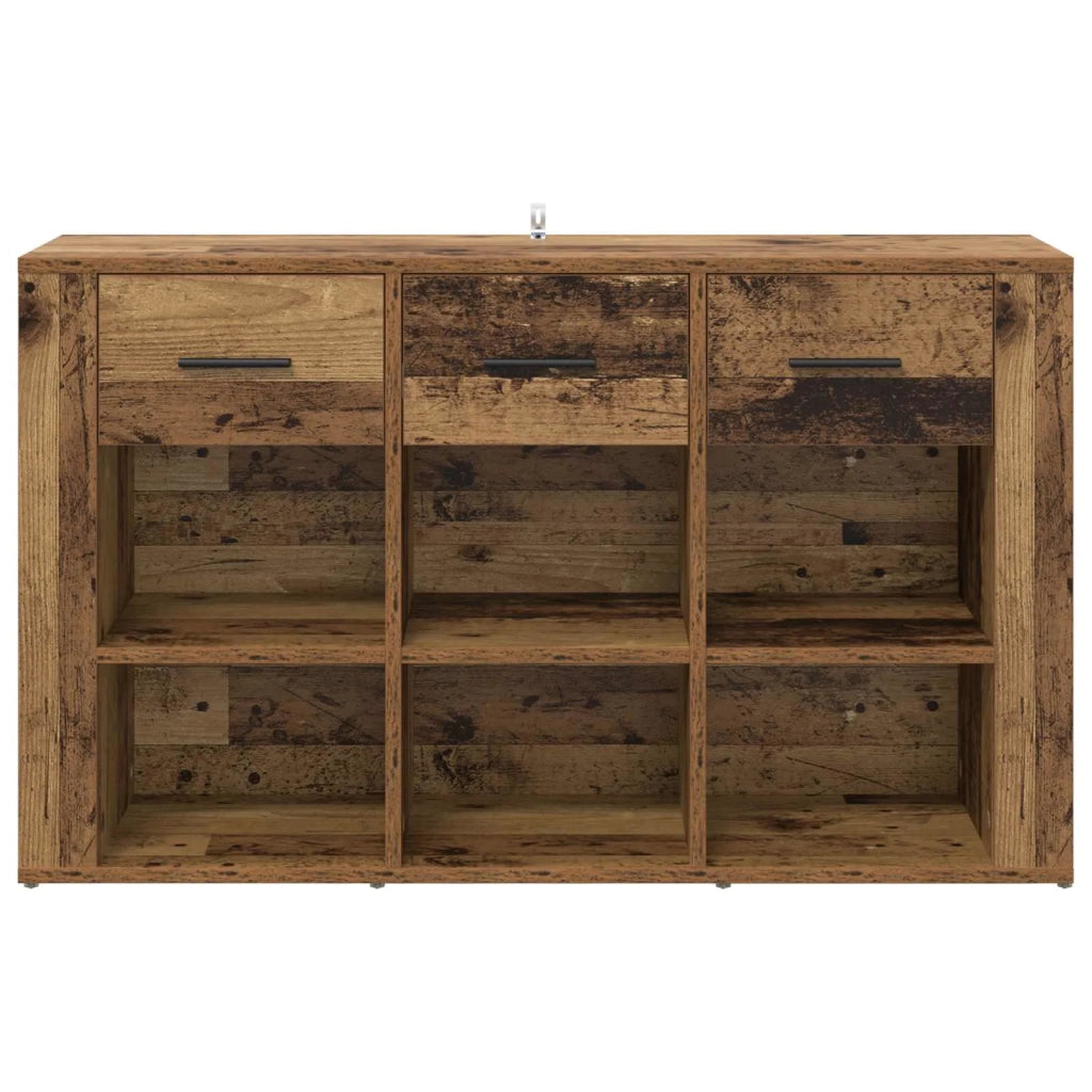 Credenza | Madia | Buffet da pranzo | Armadio da pranzo Legno vecchio 100 x 30 x 59,5 cm Legno multistrato
