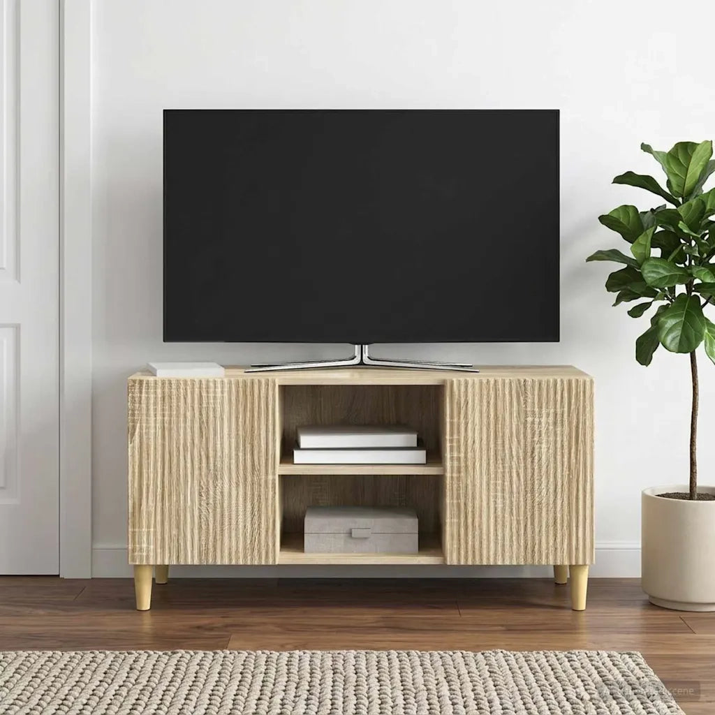 Mobile TV Rovere Sonoma 102 x 34,5 x 50 cm Legno ingegnerizzato 894697