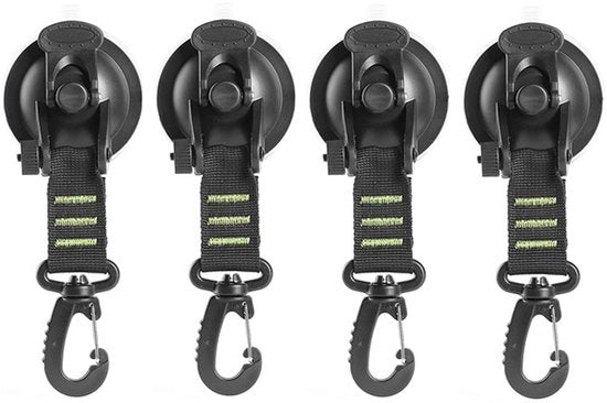 Accessorio per tenda da campeggio - Bevestigingshaak - 4 pezzi - Porta fino a 10 kg - Facile da utilizzare