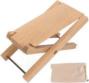 Sostegno per Chitarra con Supporto Extra Rigido - Opzionabile - Regolabile - Pedana in Legno - Supporto Comodo - 4 Livelli di Altezza