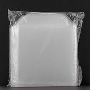 Trade Shop - Confezione Da 100 Buste Trasparenti In Plastica Per Cd Dvd Custodie Da 100 Micron -