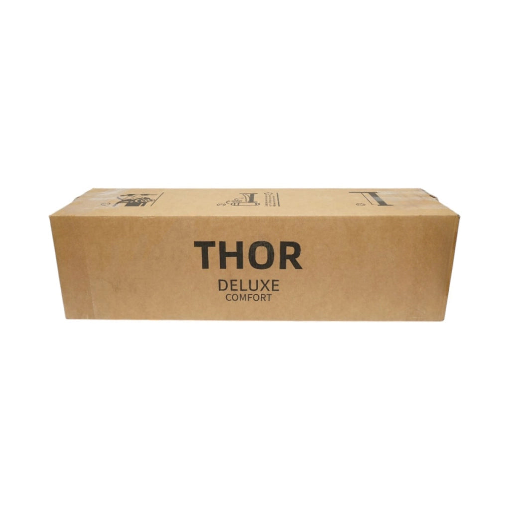 Materasso ortopedico 90x200x20 cm in schiuma ecologica, ipoallergenico, superficie inferiore antiscivolo – THOR