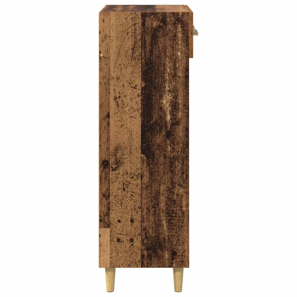Mobile per scarpe con cassetto Legno vecchio 60 x 35 x 105 cm 8004210