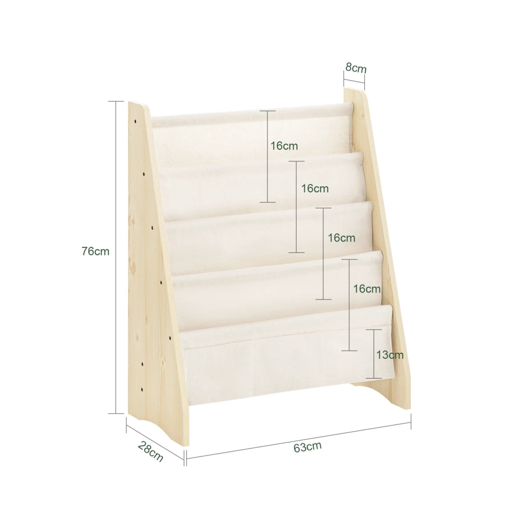 SoBuy Libreria per bambini 63x28x76cm KMB50-N