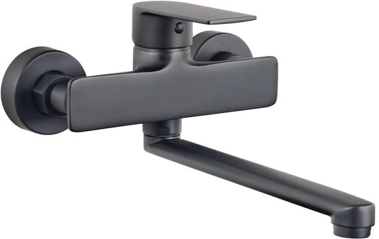 Kraan da cucina a muro con maniglia a 360° di rotazione, 25cm di giro manubrio PTBB09E