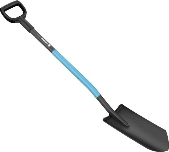 Spalaparapetto per giardinaggio - testa smussata - punta a viti in acciaio - manico ergonomico - SafeTouch - lunghezza 1290 mm - peso 19 kg