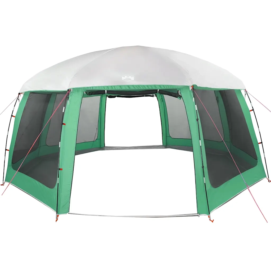 Tenda da piscina con Patta Rimovibile&Pareti in Rete 690x690 cm