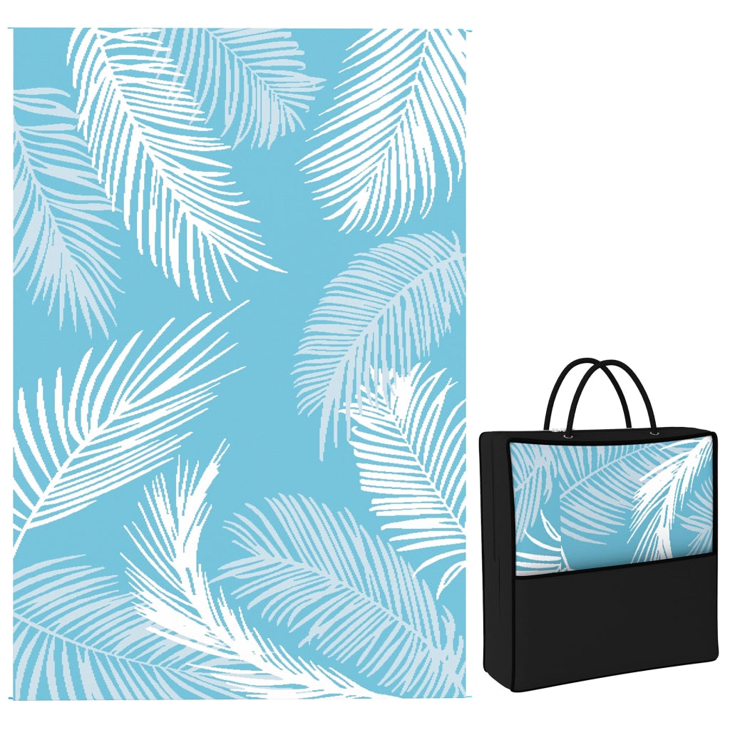 Tappeto esterno reversibile ¨C zephmum ¨C blu 274x182 cm