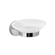 Portasapone da muro in acciaio inox e Cromall 2311 Gedy serie EROS Cromato