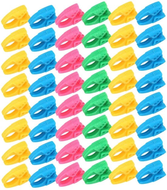 Accessori per la pulizia - Clip siliconica per fili - Risparmio di filo - Otretenitore per tubi - Accessori per cucito - Clip per sottodrenaggio - Duraturo e riciclabile - Filo chiuso