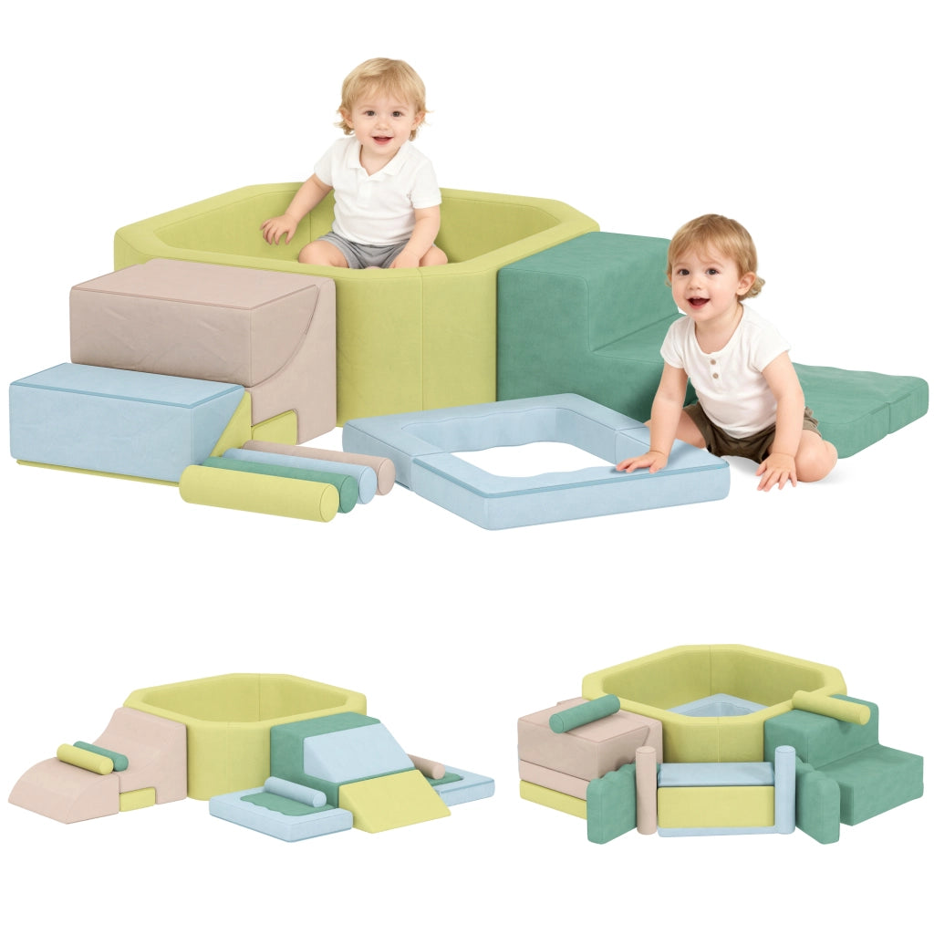 Piscina a palloni per motricit¨¤ ¨C zephmum ¨C 160x137.5x30 cm multicolore