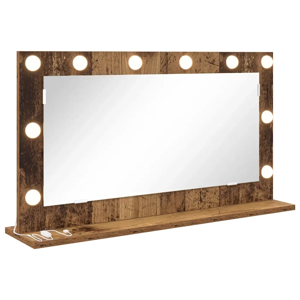 Specchio da Vanit¨¤-Specchio da Trucco Legno vecchio 80 x 45 x 18 cm