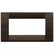 VIMAR IDEA - PLACCA 4 MODULI LEGNO WENGE'