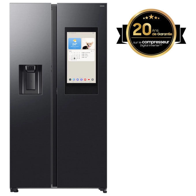 Samsung Frigorifero Side By Side Family Hub 614L RS90F66BEFEF