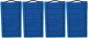 Filtro per acquario Allettante Plus - Filtro per acquario con filtri a doppia faccia blu - 4 pezzi per vasca per acquario - Scheda per tartarughe - Filtro a carbone attivo per acquario - Accessori per acquario