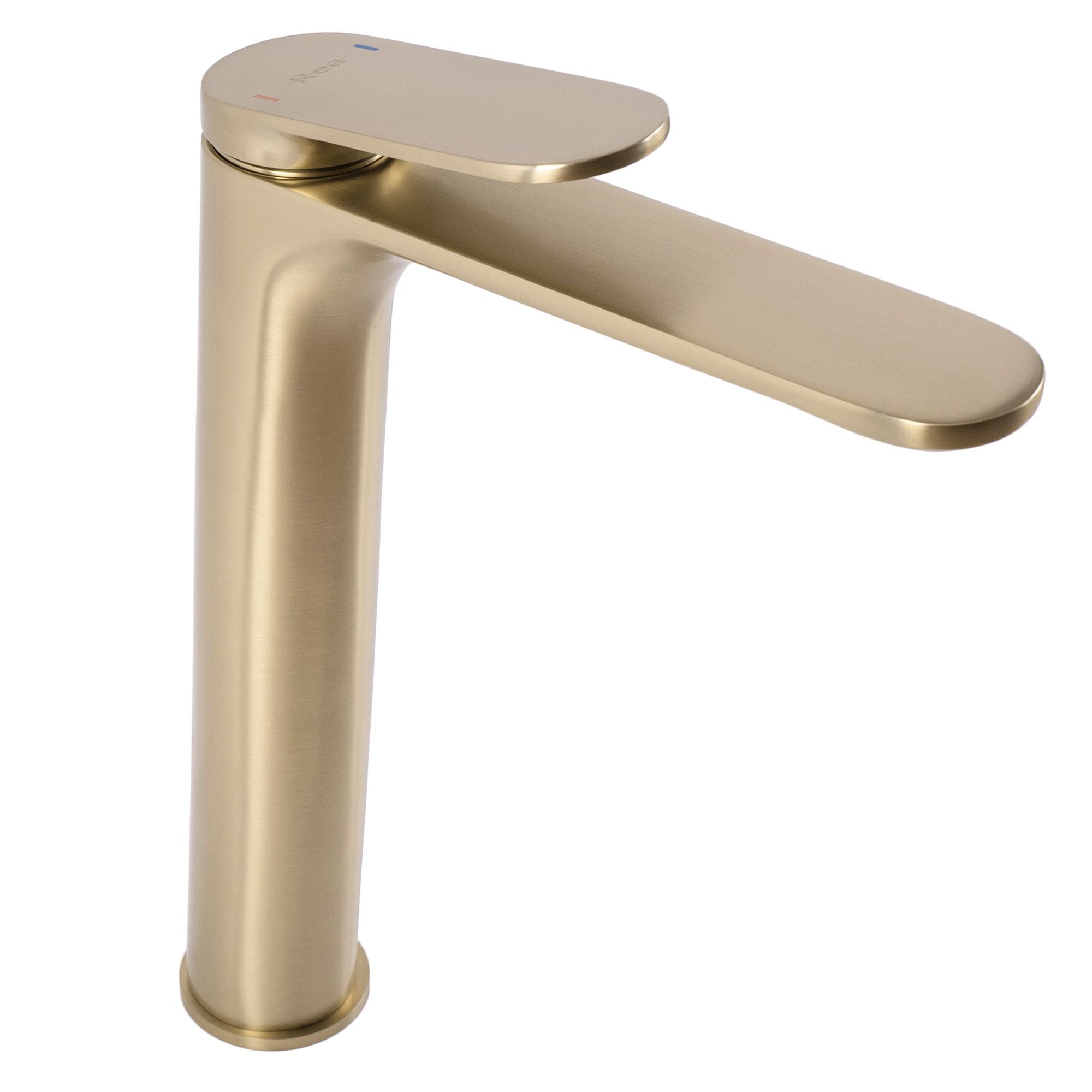 Rubinetto Da Lavabo Rea Marco Brush Gold High