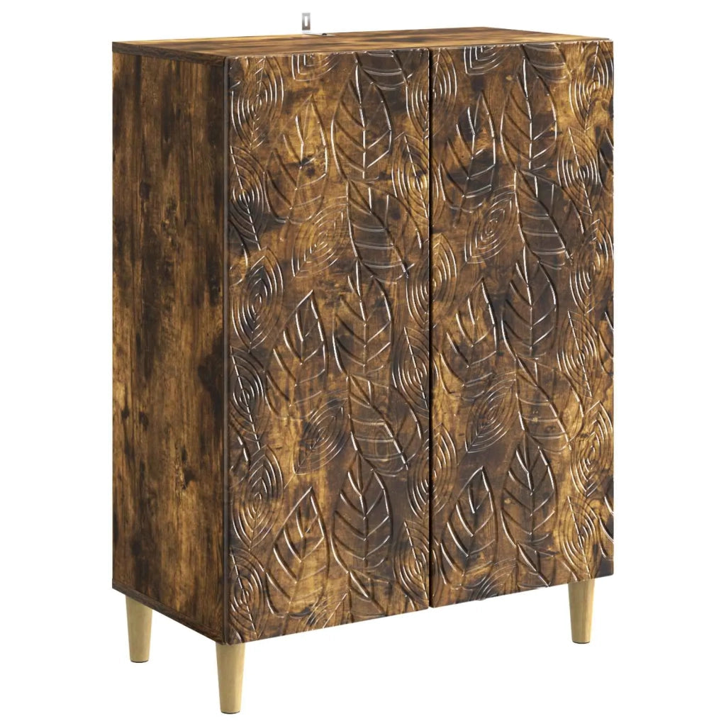 Credenza Rovere Fumo 66 x 34,5 x 90 cm Legno ingegnerizzato 895050