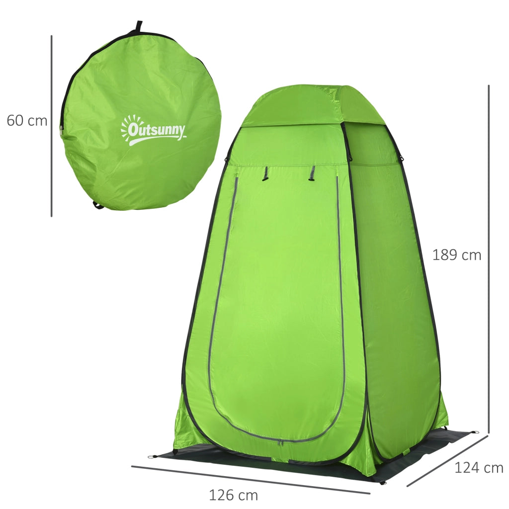Tenda Doccia Esterna ¨C zephmum ¨C Verde 126x124x189cm