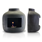 Camino a Bioetanolo da Parete in Ceramica 50x60 cm Ferazzoli Apple Canna di Fucile