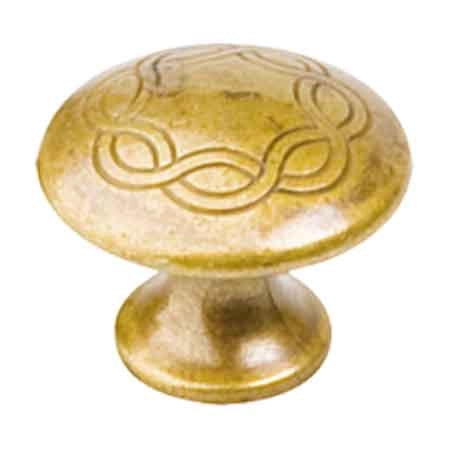 POMOLO PER MOBILI '24081' 25 mm - Oro di valenza - METAL GROUP