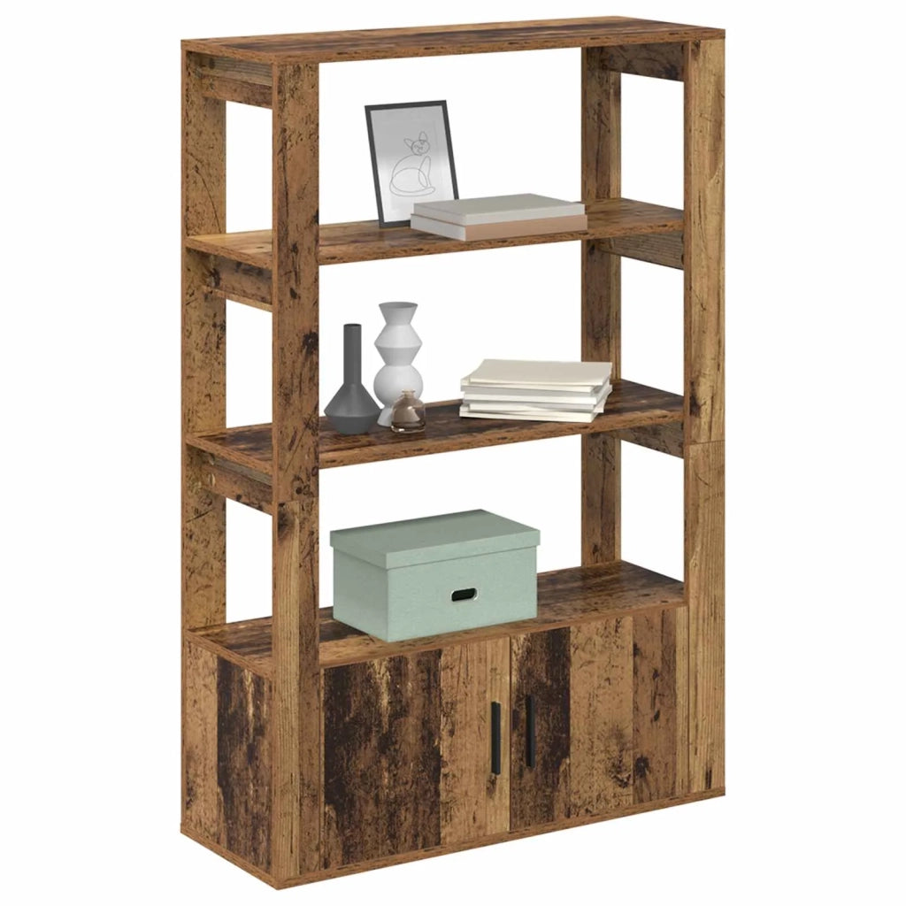 Credenza | Madia | Buffet da pranzo | Armadio da pranzo Legno vecchio 30 x 80 x 119.5 cm Legno multistrato