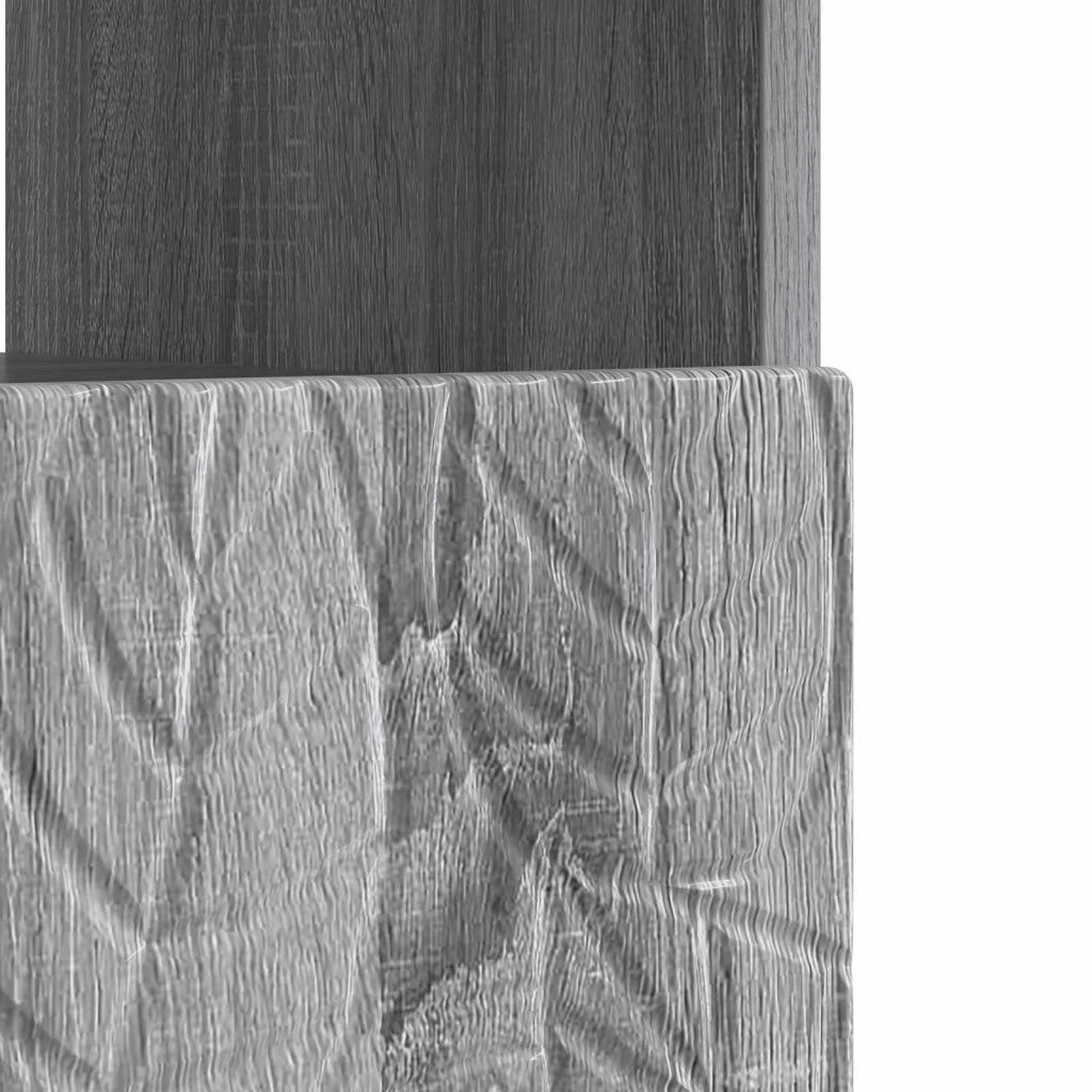 Mobile TV LED Sonoma grigio Legno ingegnerizzato 897221