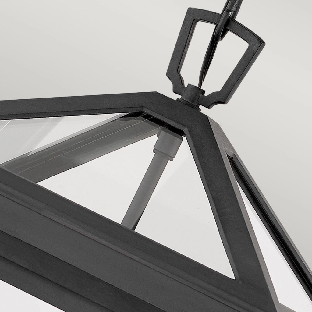 Lampada a sospensione esterna nera 3xE14 40W Alford Place