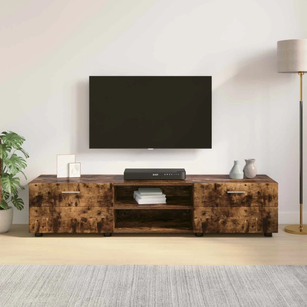Armadio in Legno Rovere fumé 150 x 39 x 30 cm Legno multistrato 880236