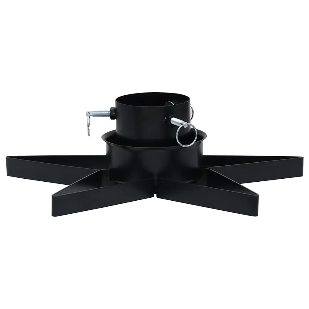 Base per Albero di Natale Nera 47x47x13,5 cm 331315