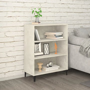 Credenza Grigio Cemento 69,5x32,5x90 cm in Legno Multistrato 812253