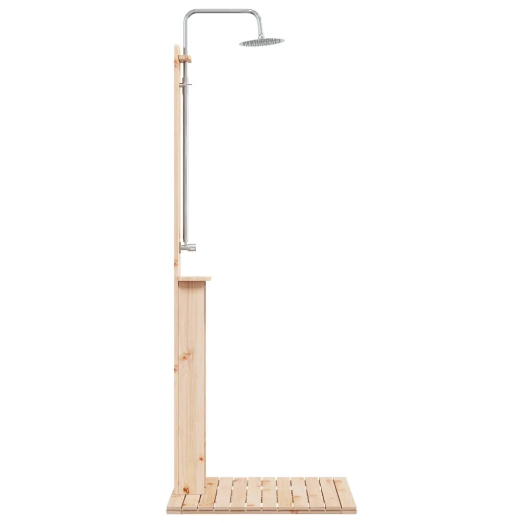 Doccia da esterno Naturale 75 x 76 x 217 cm 886332
