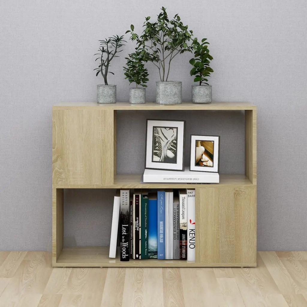 Mobile Porta TV Rovere Sonoma 80x24x63 cm in Truciolato 809119