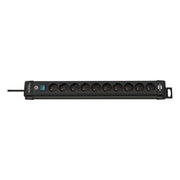Cavo di prolunga a 10 prese Premium-Line 3m Nero Brennenstuhl