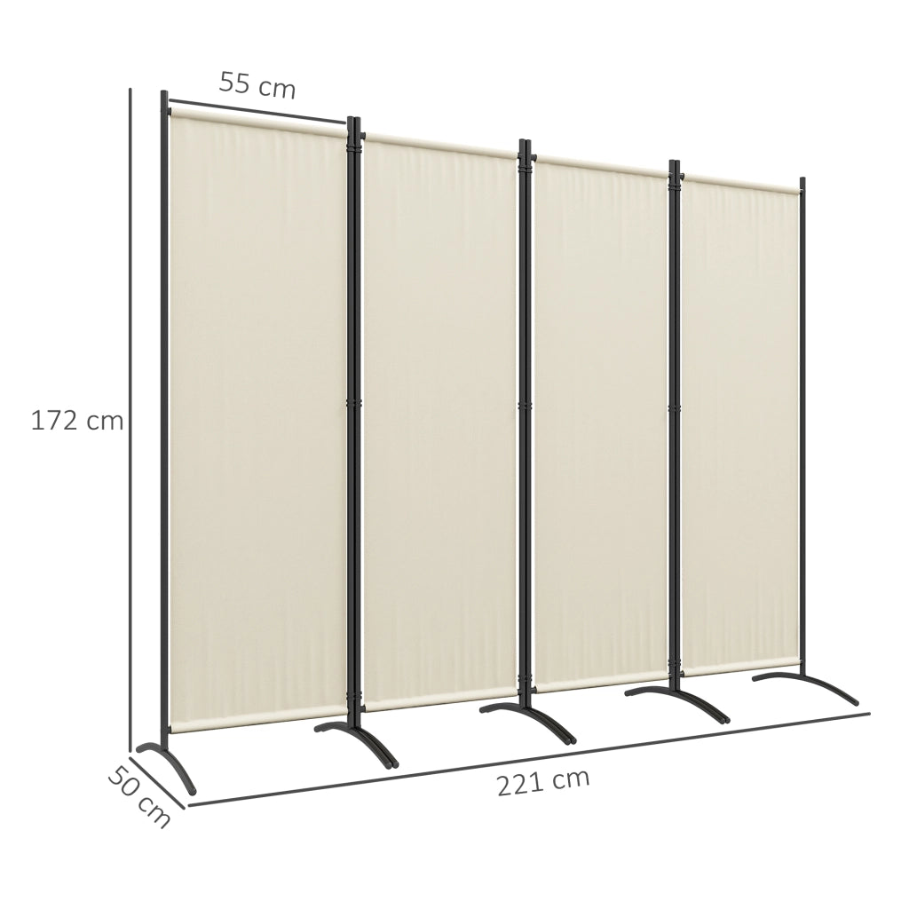 Paravent da Giardino ¨C Zephmum ¨C Grigio 221x172 cm