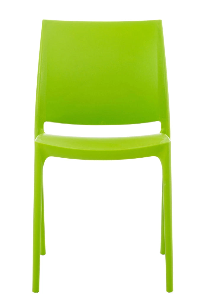 Sedia outdoor Maya impilabile verde