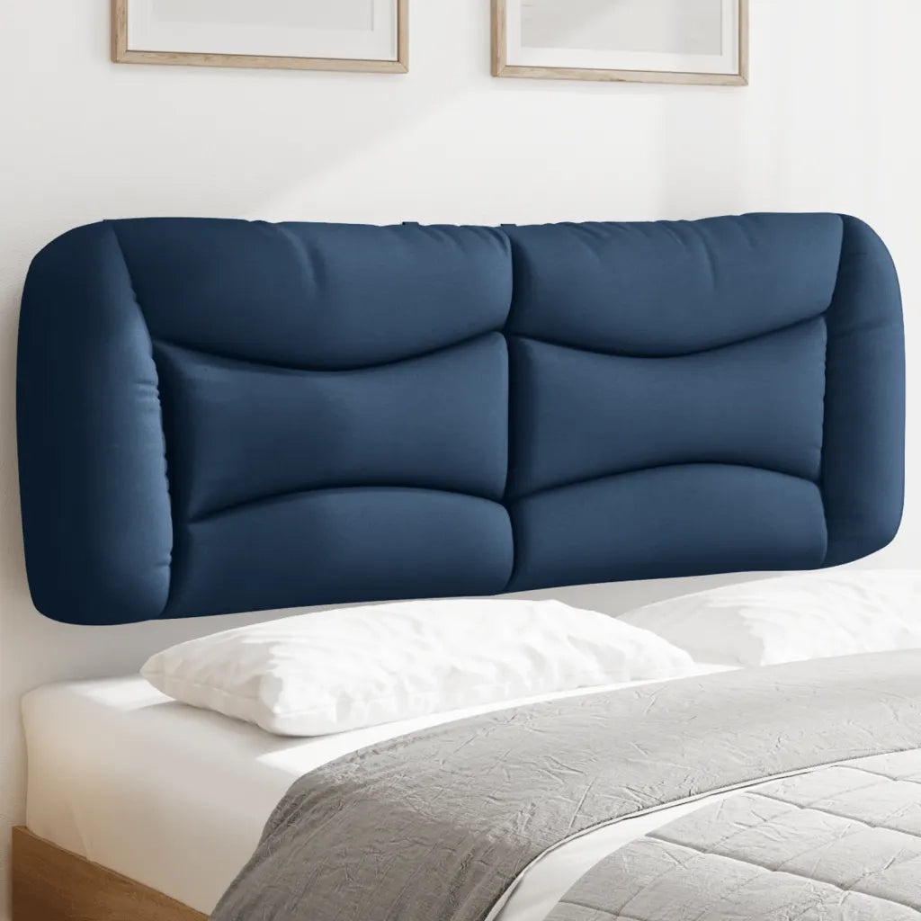 Cuscino Testiera Hvar Blu 140 cm in Tessuto CFW8844163
