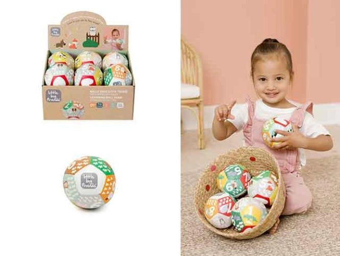 Baby To Love - Palle educative - Fattoria - display x 12