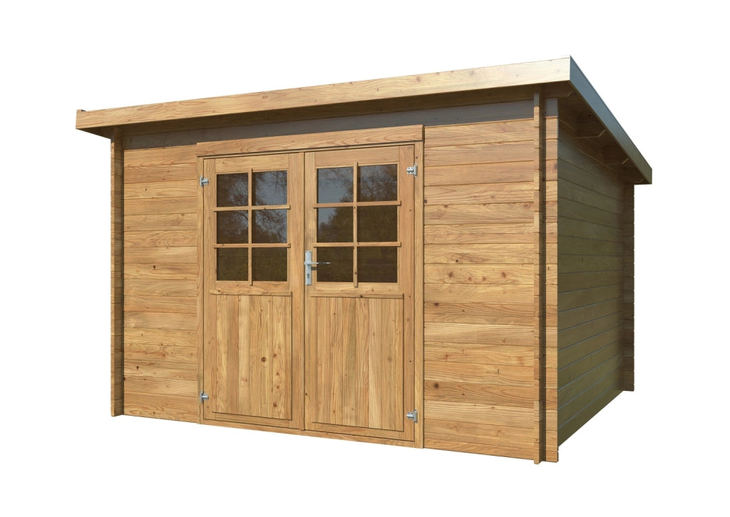 Casetta in legno impregnato Lola A 322x292 cm