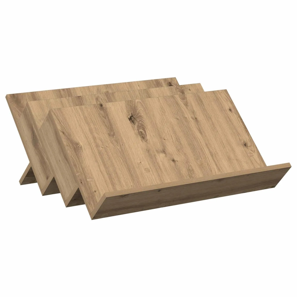 Scaffale per riviste Rovere artigianale 65 x 53 x 28,5 cm 890887