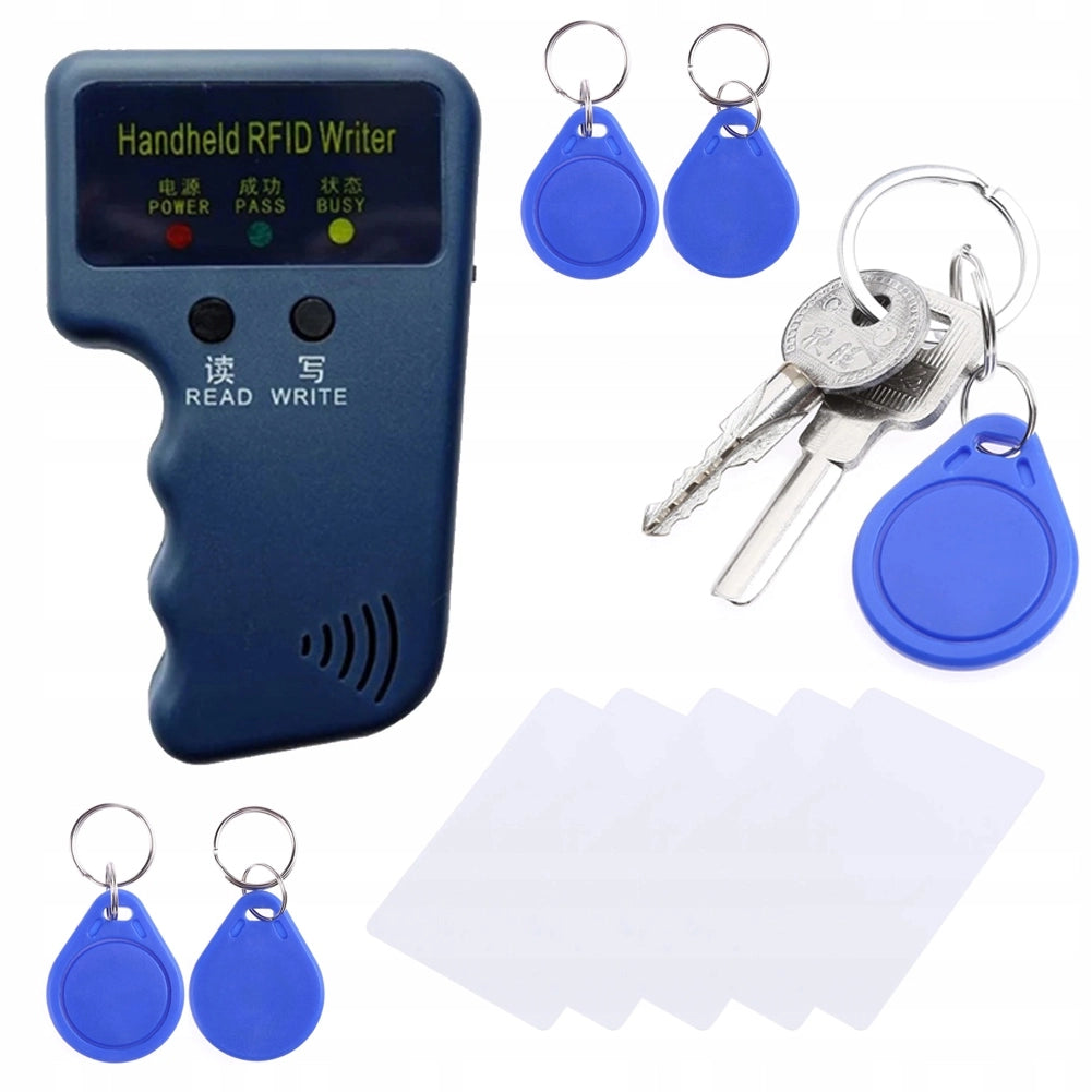 Programmatore Lettore Codificatore Clonatore RFID 125kHz – Compatibile con Chip T5577 e EM4305 | Facile da Usare
