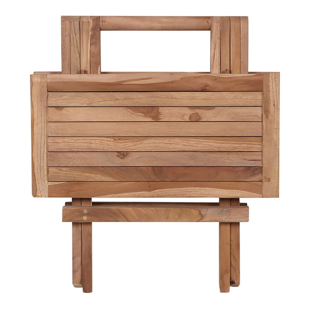 Tavolo da Giardino Bilbao, Marrone, Legno, 50x50x50 cm