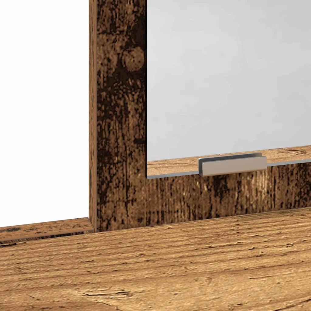 Tavolo da Trucco con cassetto Legno vecchio 100 x 41 x 140 cm 865152