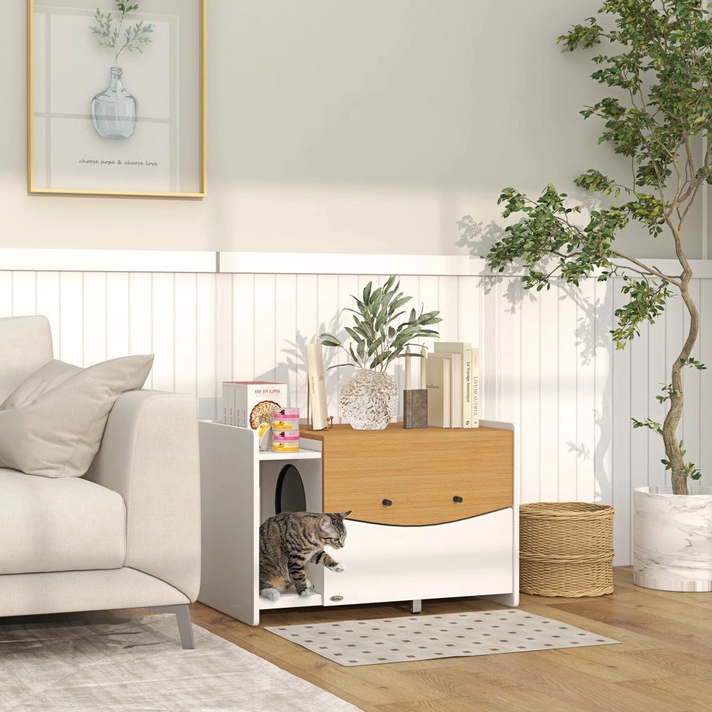 Armadio per gatti estraibile ¨C zephmum ¨C 78x50x51cm
