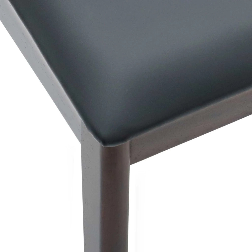 Sedia da pranzo 2 pcs Marrone chiaro e nero 42020394
