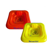 Trade Shop - Salvagente Per Bambini Forma Quadrata Con Alloggio Gambe Antiscivolo 2 Colori -