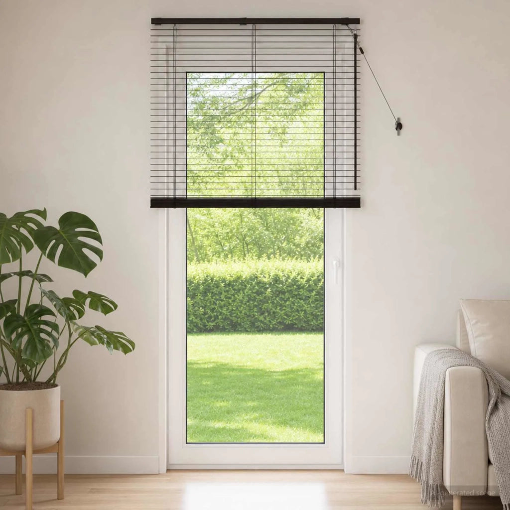 Tenda Veneziana Marrone Scuro 105 x 250 cm 35 mm 42015592