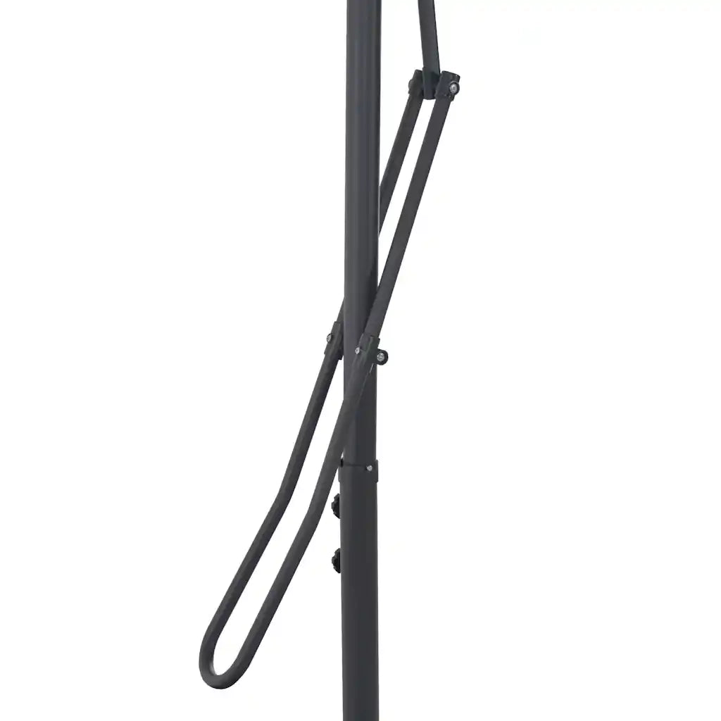 Ombrellone con Palo in Acciaio Rosso BordÃ² 250x250x230 cm