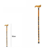 Trade Shop - Bastone Da Passeggio Per Anziani Disabili In Legno Lunghezza 92 Cm 65547 -